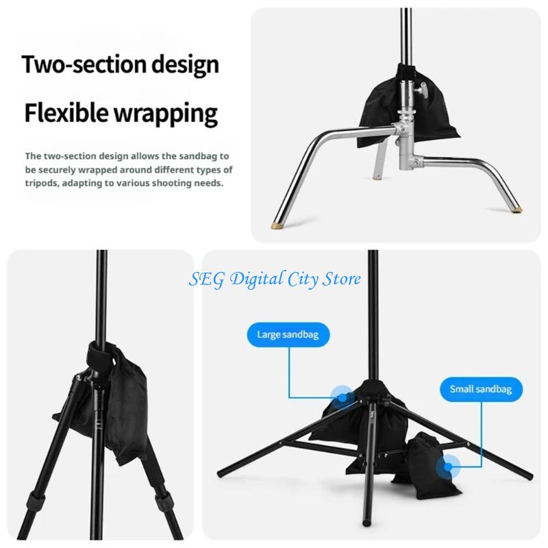 Light Stand Sandbag - U75B حامل إضاءة احترافي يدعم كيس