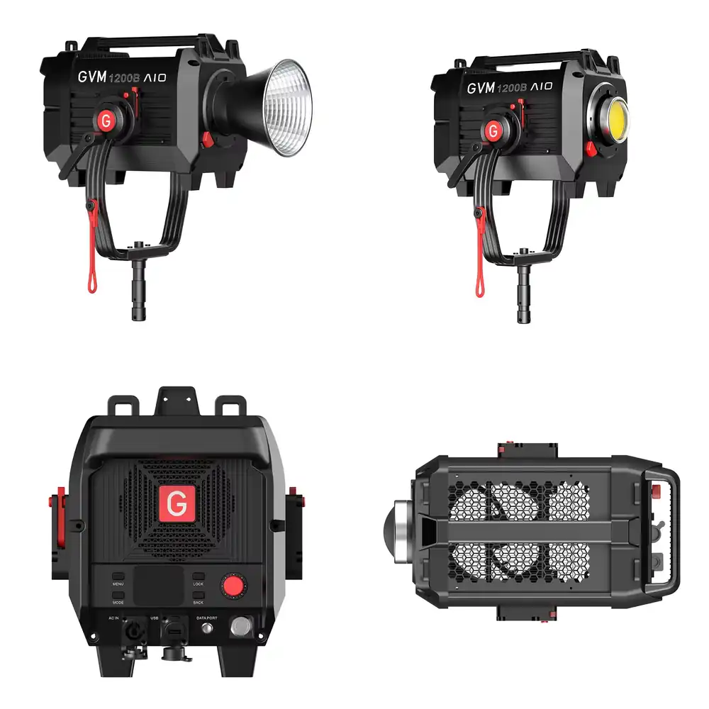 Photography Lighting Video - ضوء LED مستمر GVM SD1200B AIO
