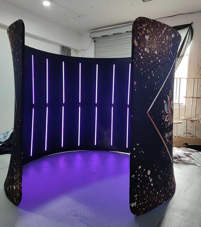 Photography Lighting And Backdrop Kits - خيمة تصوير 360 درجة مع إضاءة