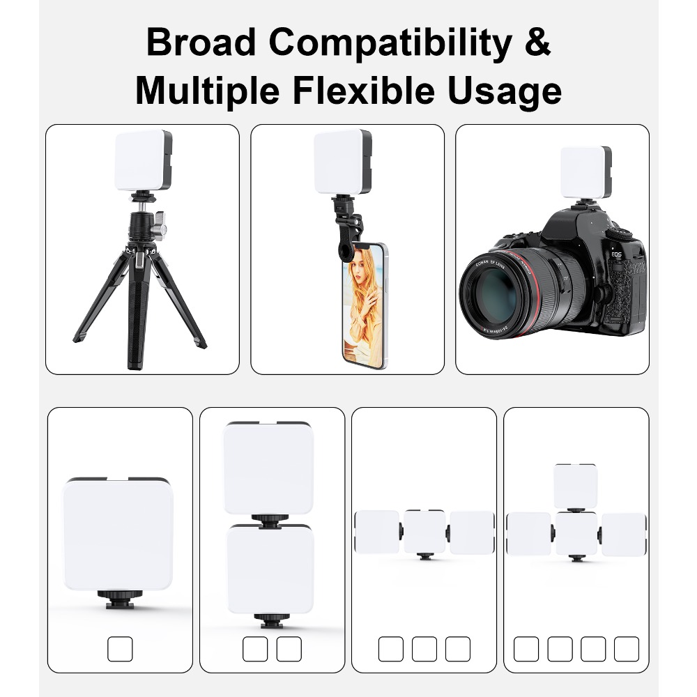 WEYLLAN M-88 2000mAh LED الفيد - مراجعة Photography Lighting Brand وسعره