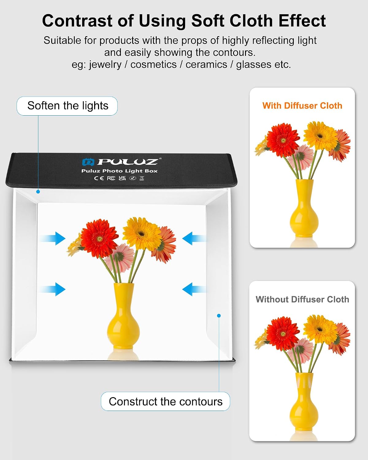 صندوق إضاءة للتصوير الفوتوغراف - مراجعة Photography Lighting For Products وسعره