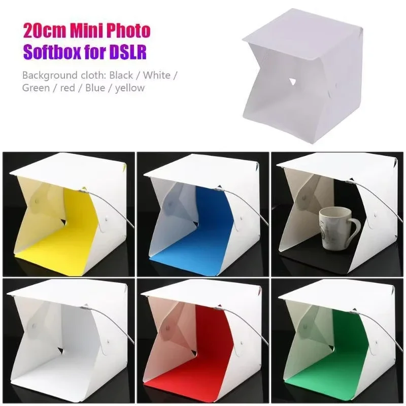 جديد صغير قابل للطي كابينة تصو - مراجعة Softbox Portable Strip وسعره