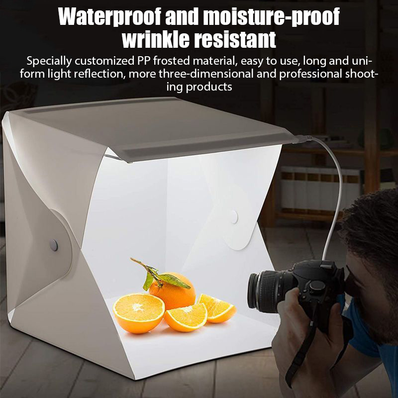 صندوق إضاءة محمول قابل للطي لل - مراجعة Photography Lighting And Backdrop Kits وسعره