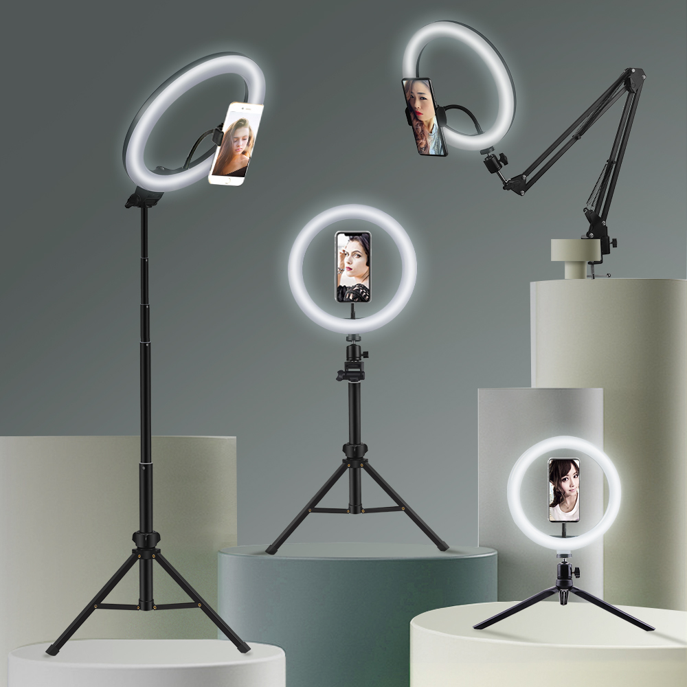 حلقة ضوء دائرية Led للتصوير ال - مراجعة Photography Lighting Set Up وسعره
