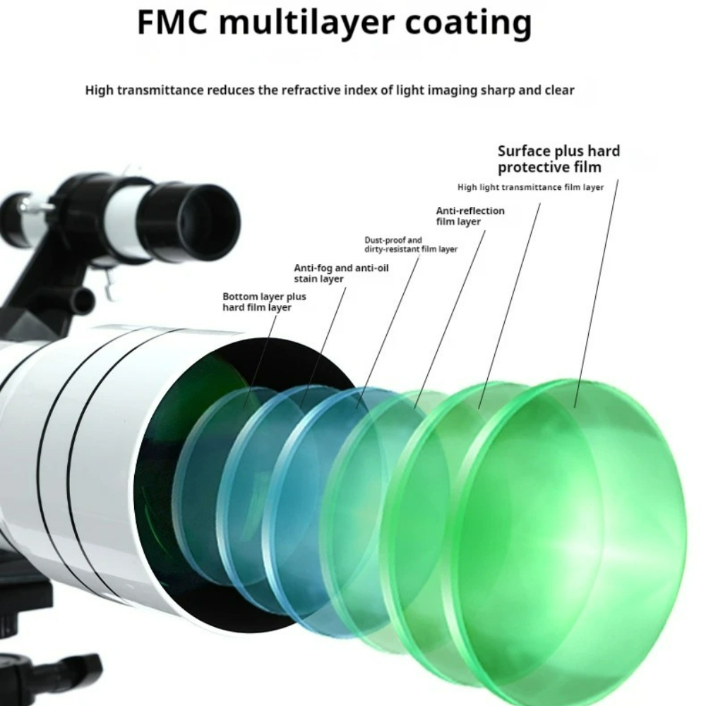 تلسكوب فلكي احترافي جديد بتكبي - مراجعة Photography Lighting Definition وسعره
