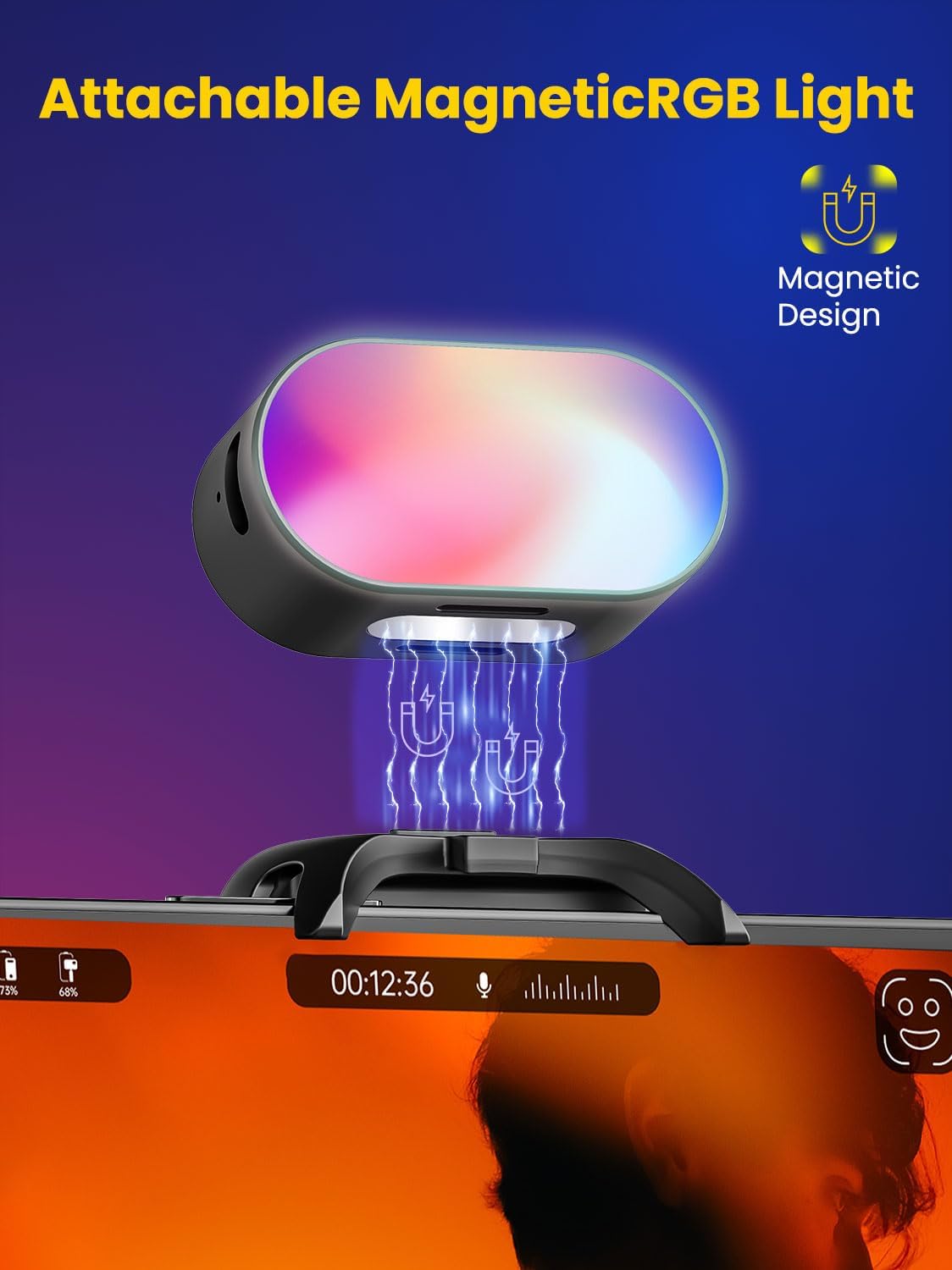 AOCHUAN Mini RGB المغناطيسي مل - مراجعة Photography Lighting Video وسعره