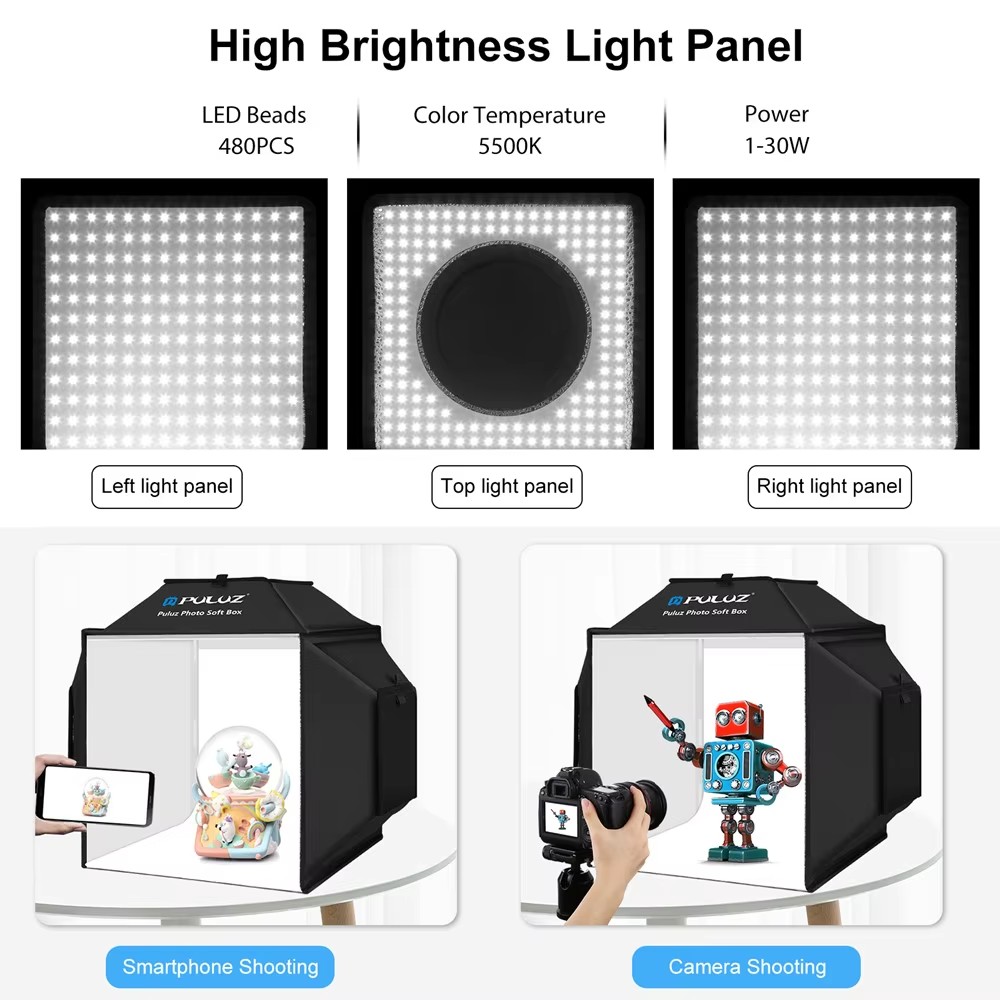 40 سنتيمتر للطي التصوير استودي - مراجعة Photography Lighting And Backdrop Kits وسعره