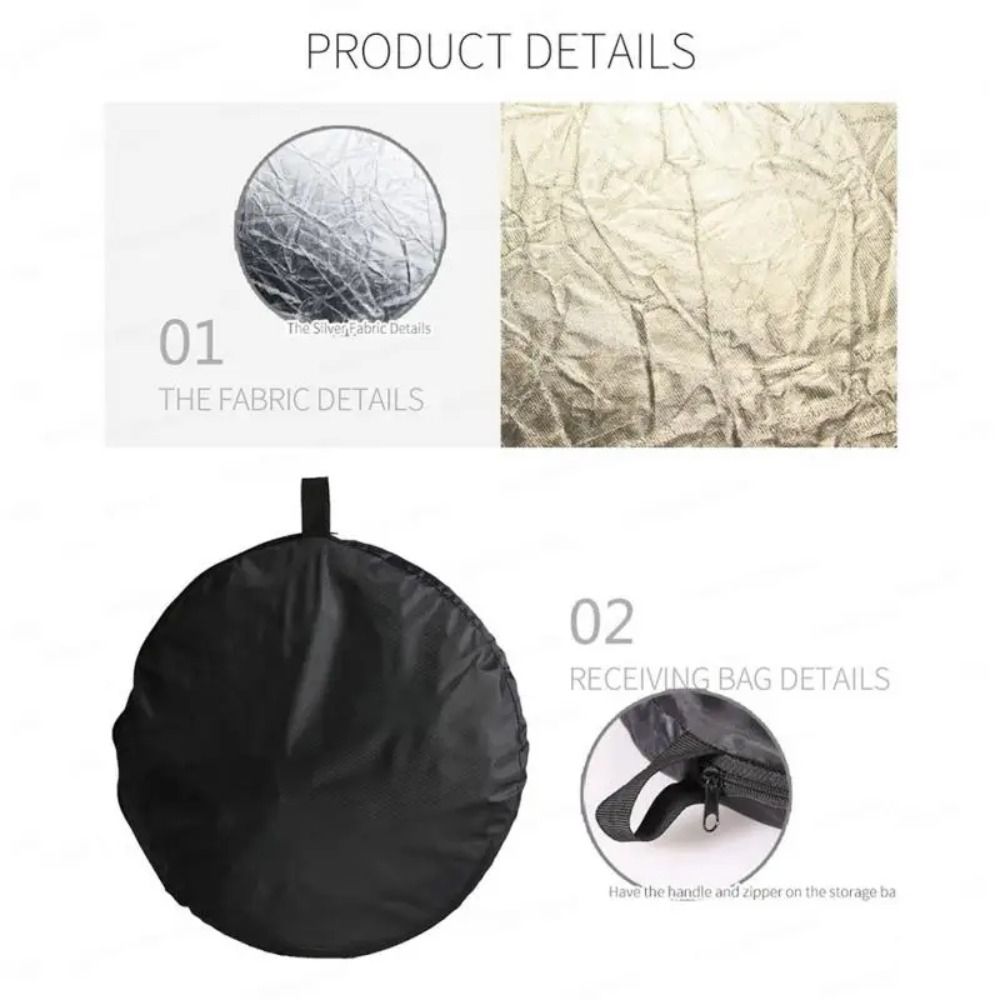 عاكس ضوئي مستدير ناعم قابل للط - مراجعة Photography Lighting Reflectors وسعره