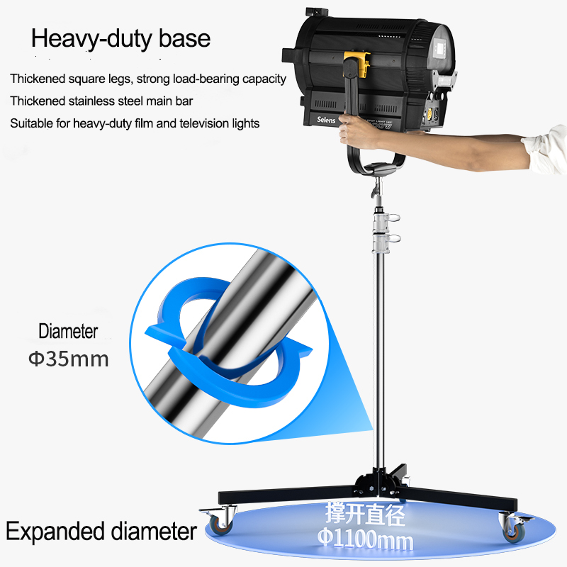 حامل إضاءة احترافي ثقيل الوزن  - مراجعة Photography Lighting Set Up وسعره