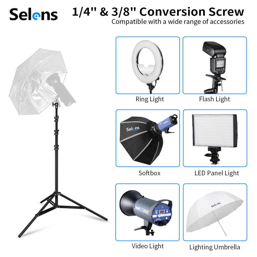 حامل إضاءة سيلينز بوسادة هوائي - مراجعة Photography Lighting Reflectors وسعره