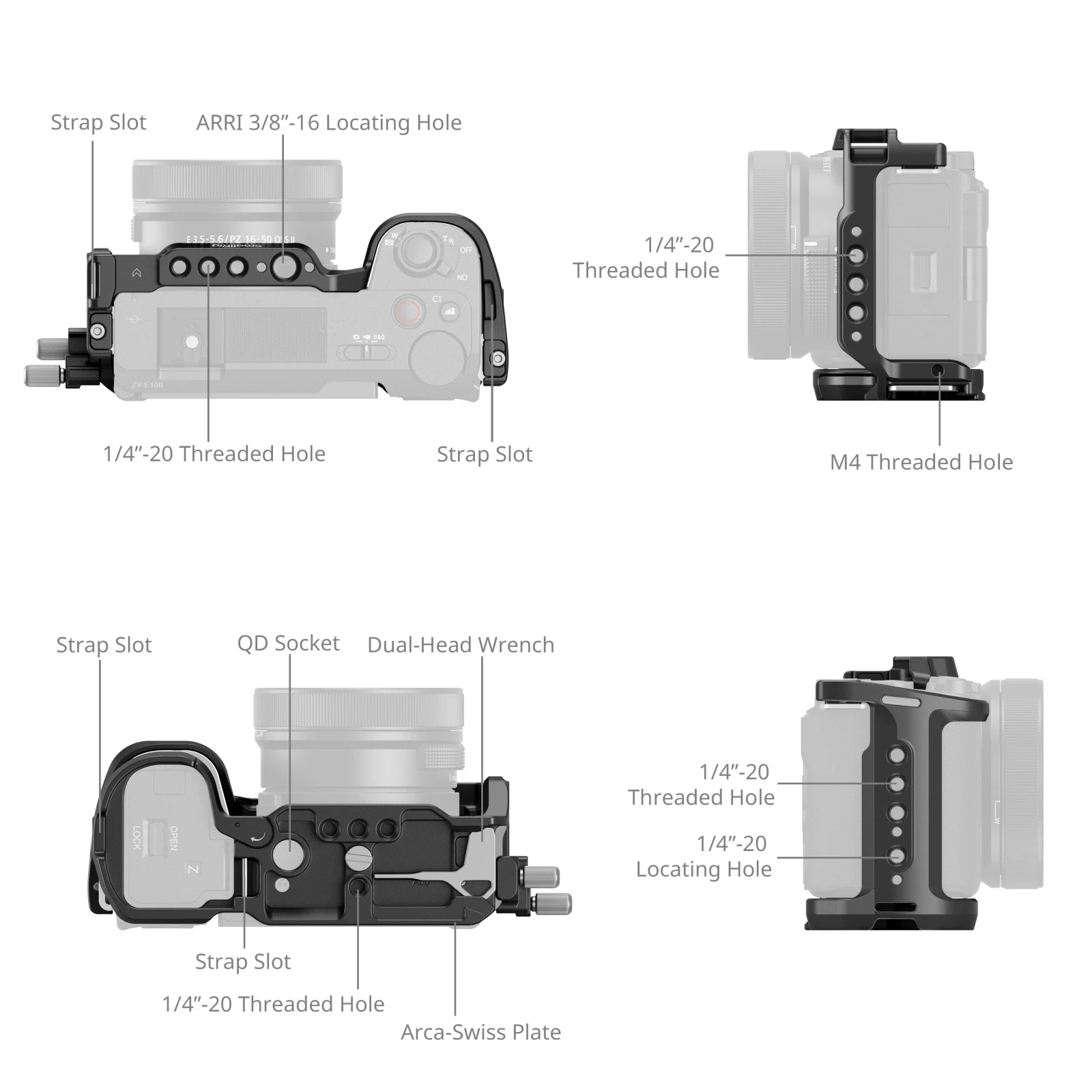 Smallrig HawkLock مجموعة قفص ا - مراجعة Sony Camera Zv-E10 وسعره