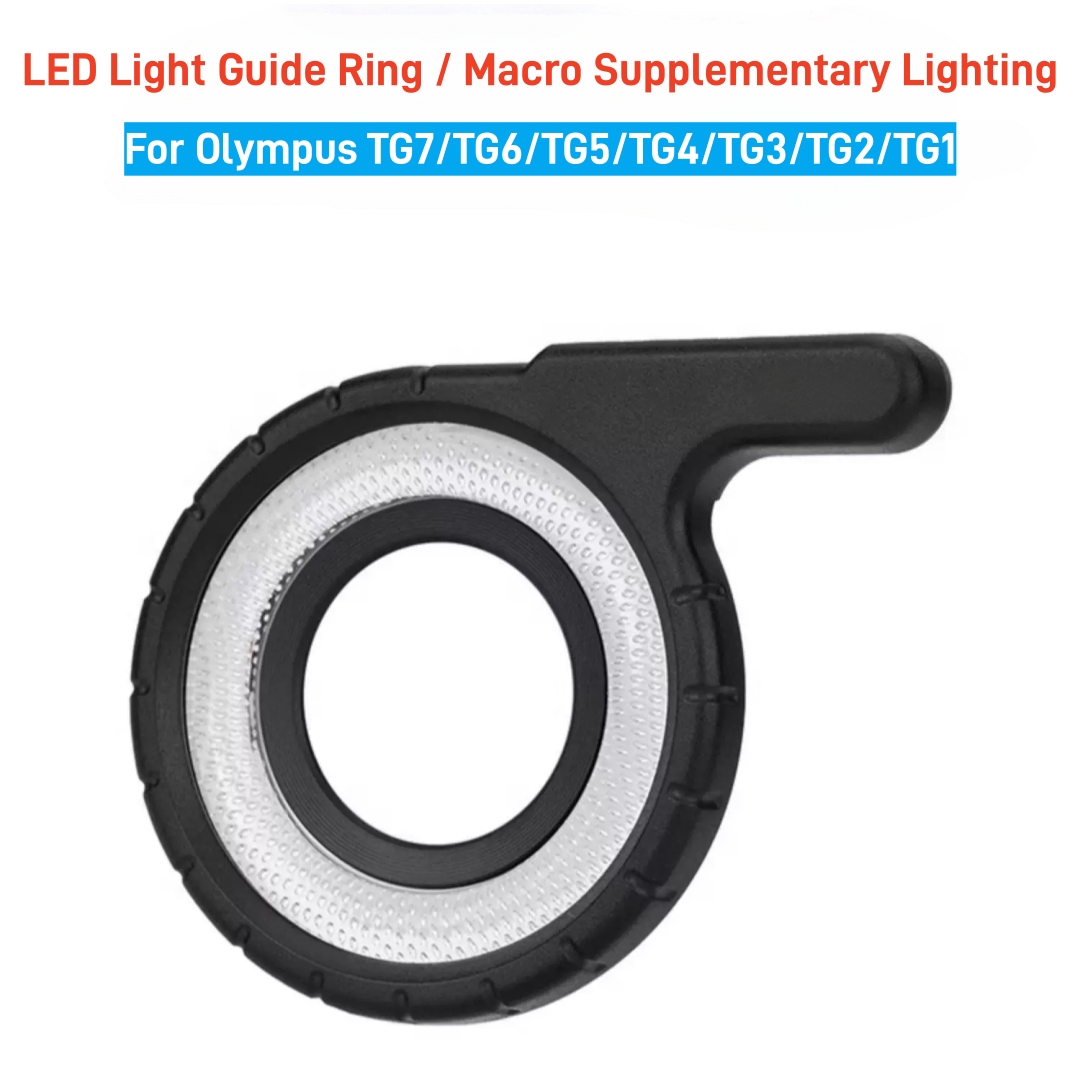 حلقة توجيه الضوء LED مع موزع ض - مراجعة Photography Lighting Guide وسعره