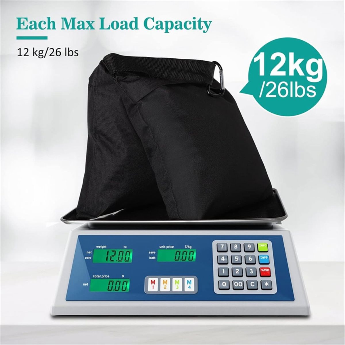 أكياس رمل DT75BG (8 قطع) لحمل  - مراجعة Light Stand Sandbag وسعره