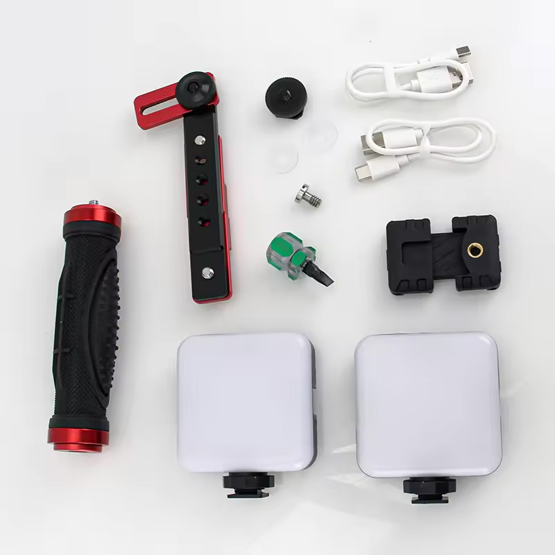 ضوء LED متنقل للتصوير الفموي ف - مراجعة Photography Lighting Video وسعره