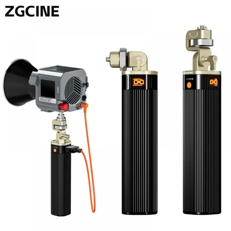 ZGCINE H90Pro مقبض إمداد الطاق - مراجعة Photography Lighting Video وسعره