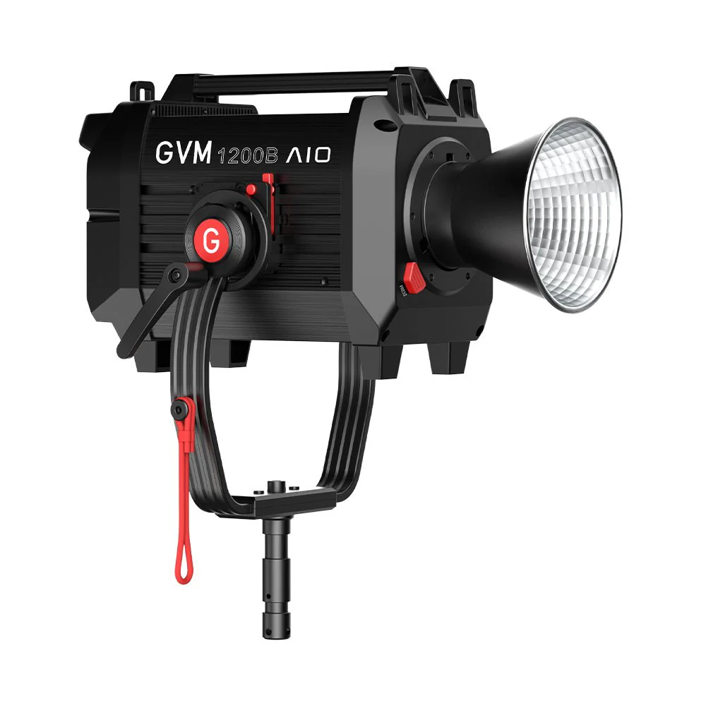 ضوء LED مستمر GVM SD1200B AIO  - مراجعة Photography Lighting Video وسعره