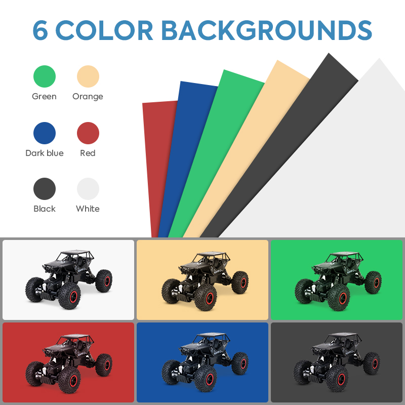11.8x11.8 بوصة أضعاف صور إضاءة - مراجعة Photography Lighting And Backdrop Kits وسعره