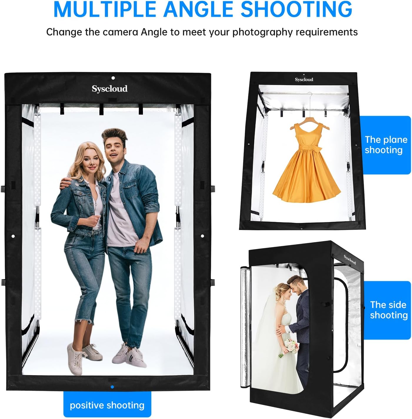 خيمة إضاءة LED قابلة للتعتيم ل - مراجعة Photography Lighting For Products وسعره