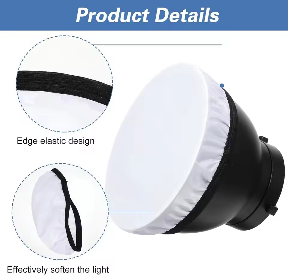 1/3/5/10 قطع قماش ناشر ضوء ناع - مراجعة Photography Lighting Reflectors وسعره