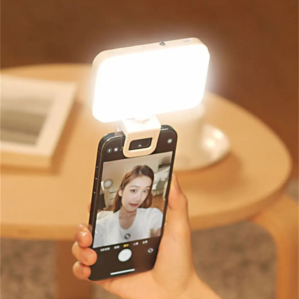 ضوء سيلفي LED محمول للآيفون وا - مراجعة Photography Lighting Brand وسعره