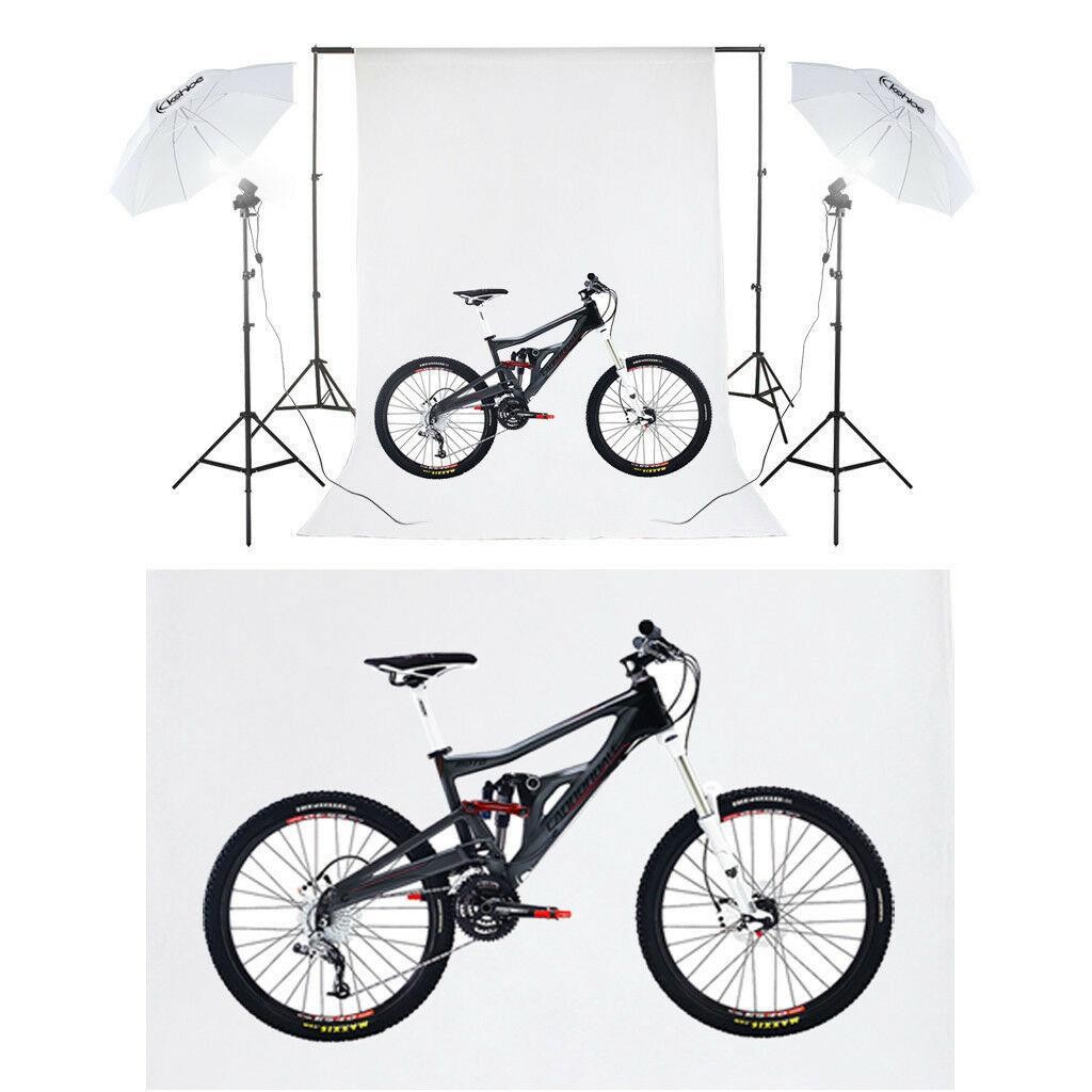 مجموعة إضاءة استوديو التصوير ا - مراجعة Photography Lighting And Backdrop Kits وسعره