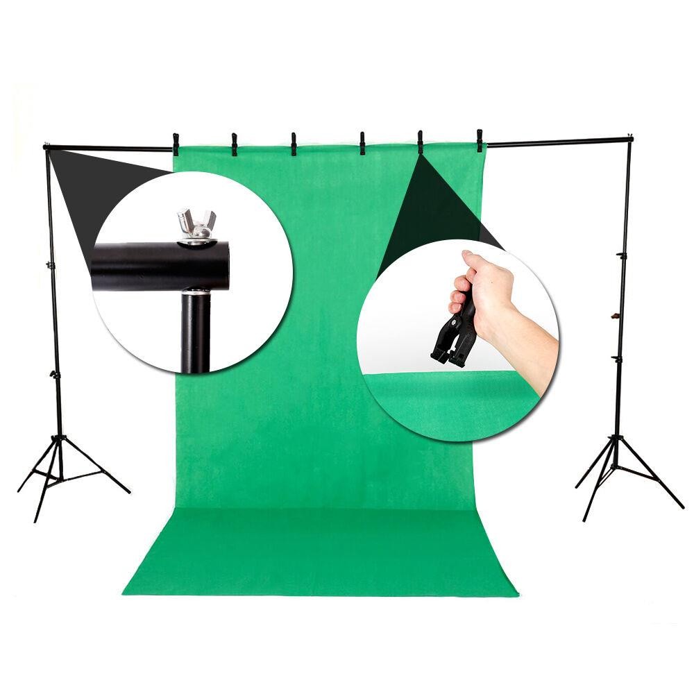 مجموعة إضاءة استوديو التصوير ا - مراجعة Photography Lighting And Backdrop Kits وسعره
