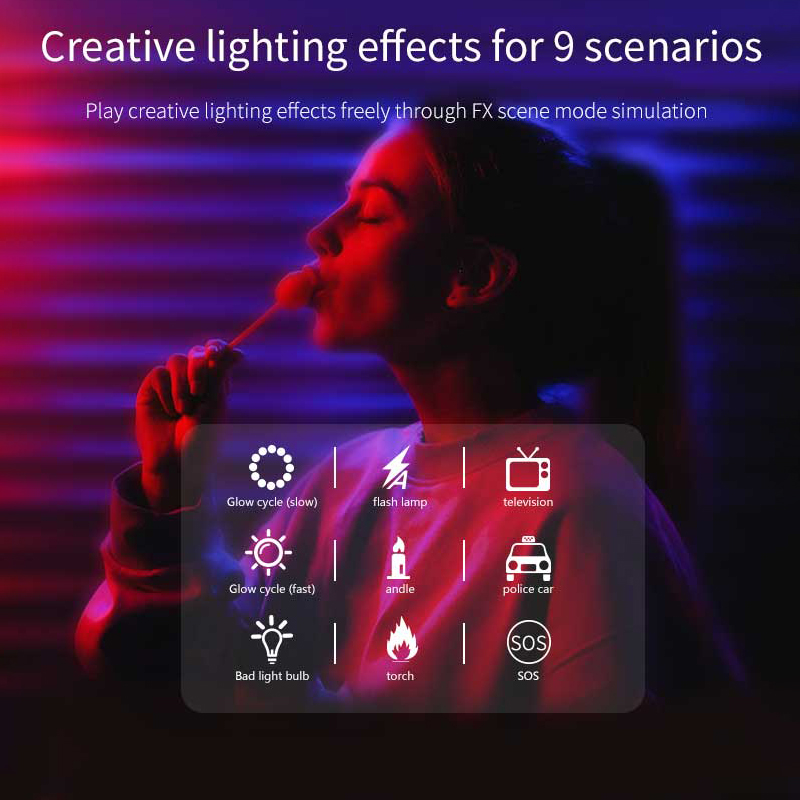 ضوء فيديو محمول صغير RGB للتصو - مراجعة Photography Lighting Video وسعره