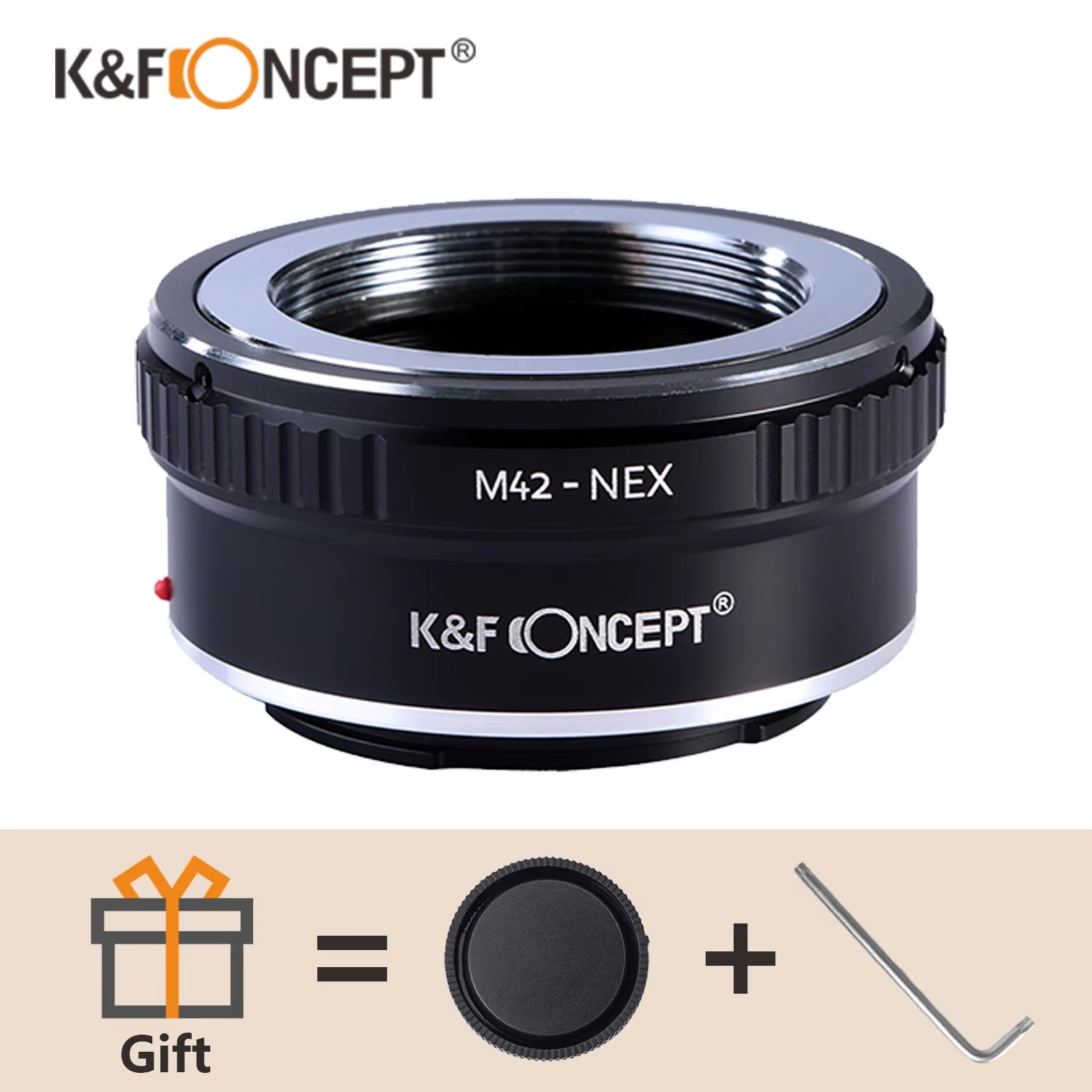 محول عدسة K&F Concept M42-E لت - مراجعة Sony Camera Zv-E10 وسعره