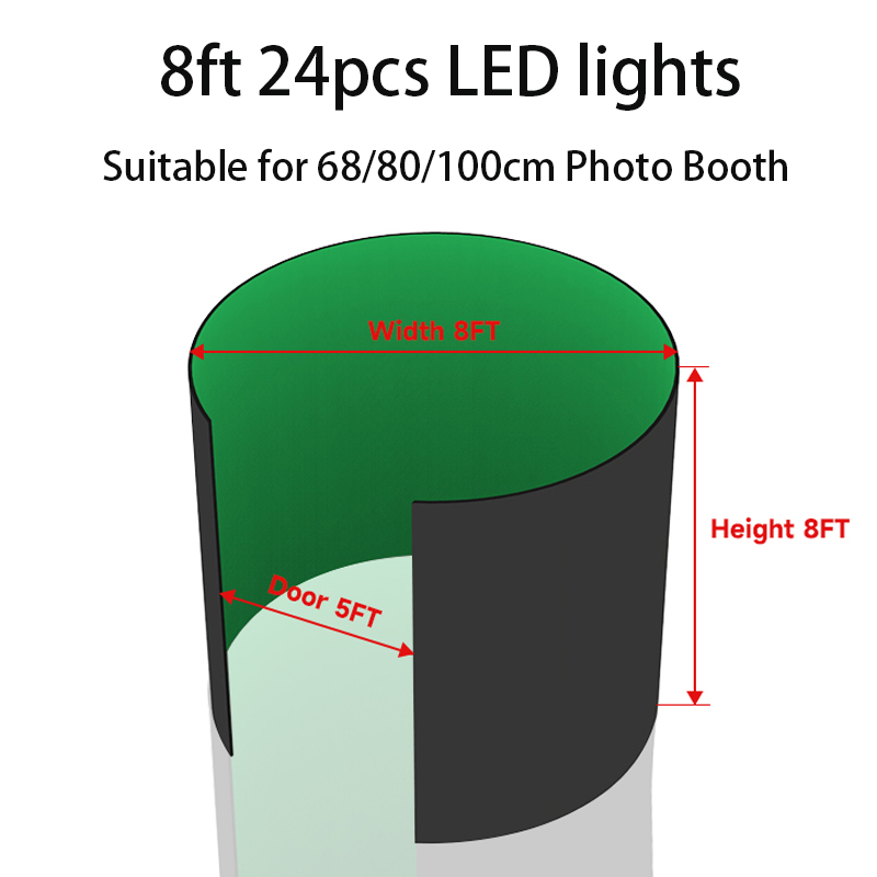 خيمة تصوير 360 درجة مع إضاءة L - مراجعة Photography Lighting And Backdrop Kits وسعره